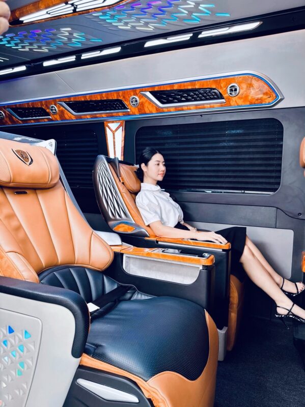 Ghế xe Limousine Bến Thành Travel